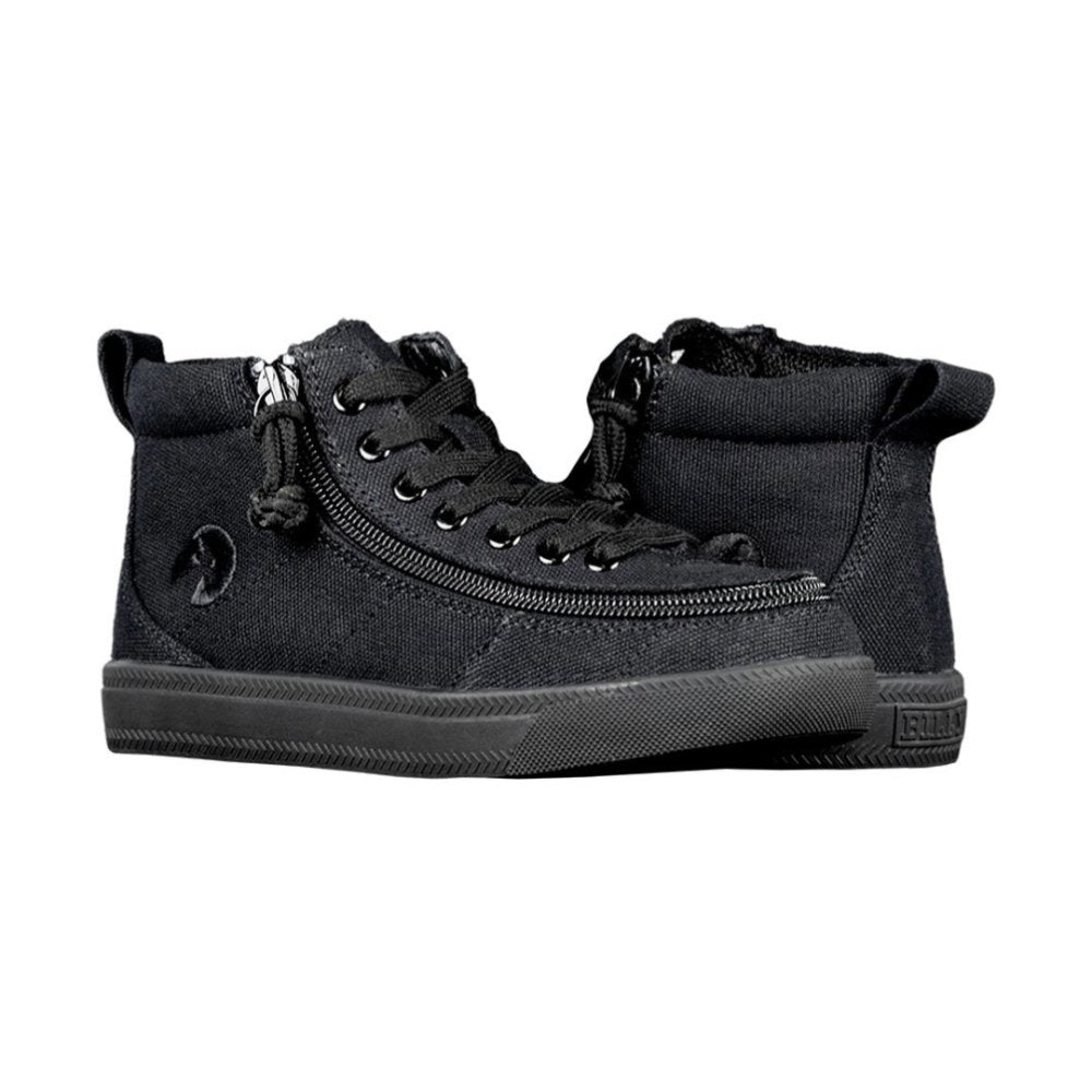 Billy Kids Classic Lace High Tops - Black to the Floor