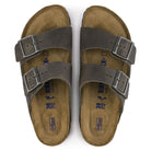 Birkenstock Arizona Soft Footbed Sandals - Iron Oiled Leather
