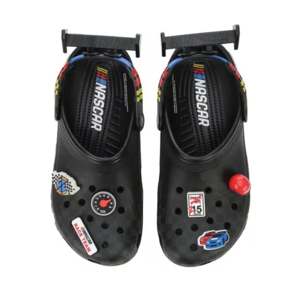 Crocs Adult NASCAR Classic Clog - Black