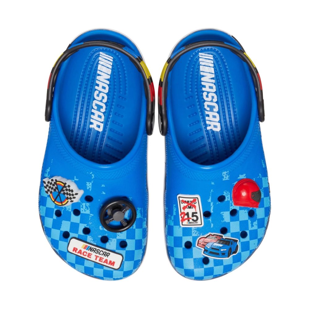 Crocs Kids NASCAR Classic Clog - Bright Cobalt
