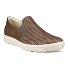 Ecco Women's Soft 7 Woven Slip-On - Taupe
