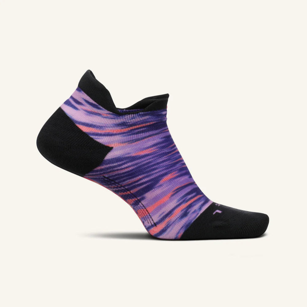 Feetures Elite Light Cushion No Show Tab Socks - Limited Edition - Reflection Purple