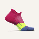 Feetures Elite Max Cushion No Show Tab Socks - Pulse Purple
