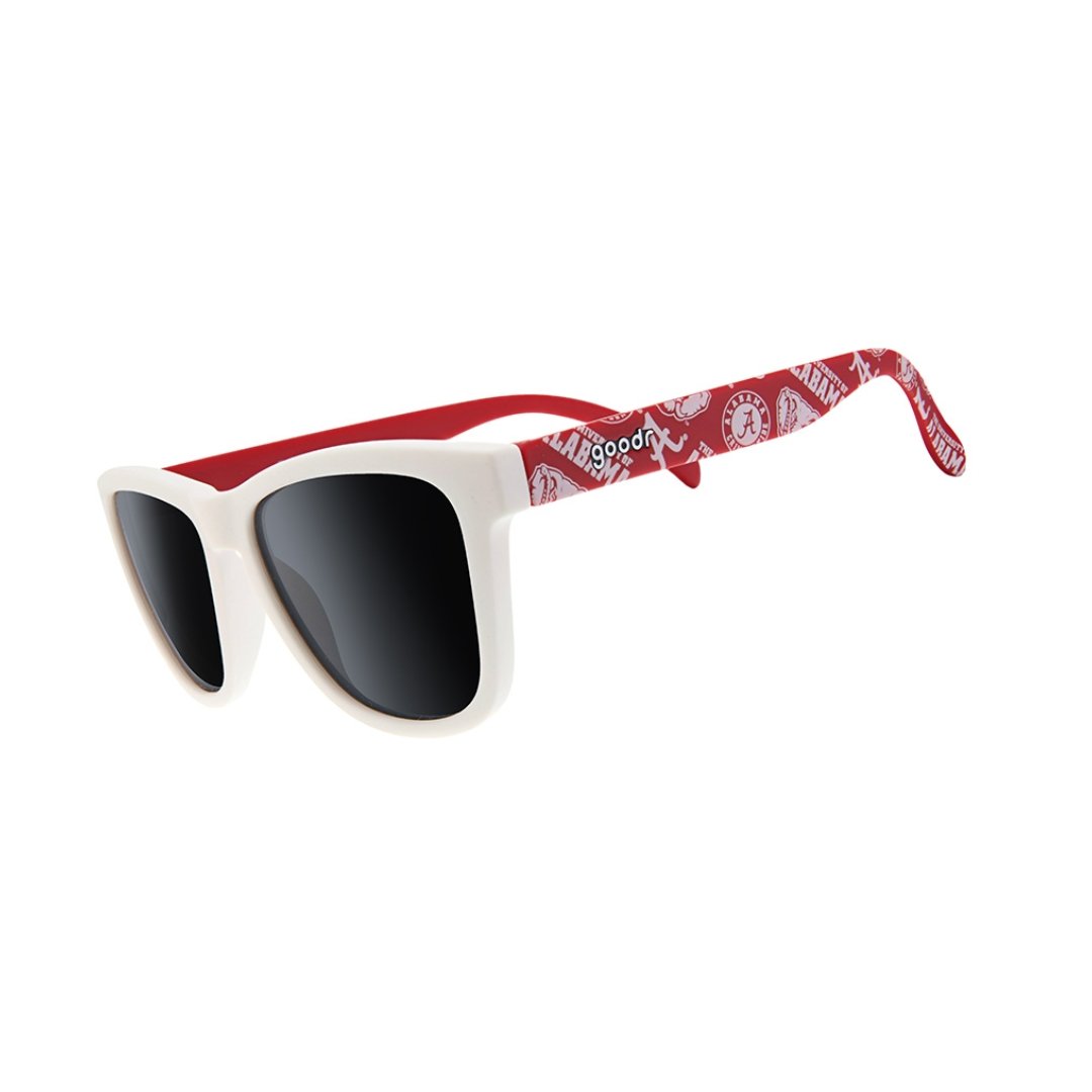 goodr Collegiate Collection OG Sunglasses - Alabama Crimson Tide - Roll Tide Ray Blockers
