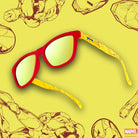 goodr OG Polarized Sunglasses Marvel Avengers - J.A.R.V.I.S. VISION
