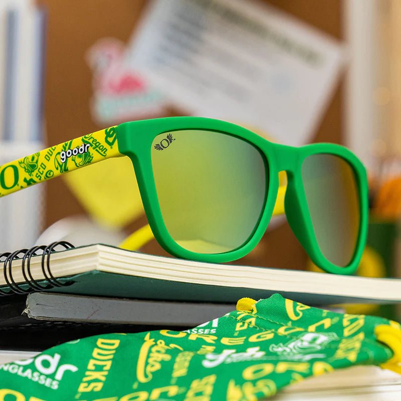 goodr OG Polarized Sunglasses Collegiate Collection - University of Oregon - Quack Attack™