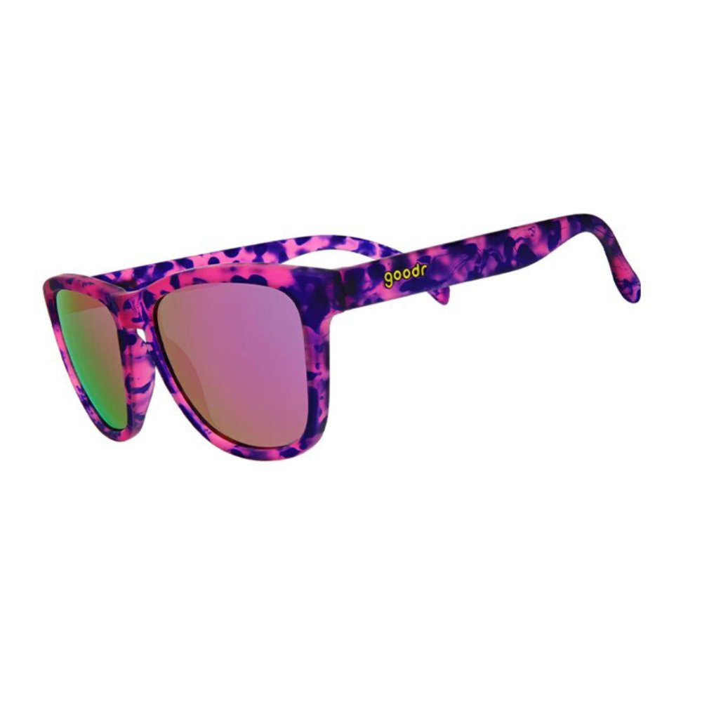 goodr OG Polarized Sunglasses Neon Dreaming - Hot Thawt Ninja Kitty