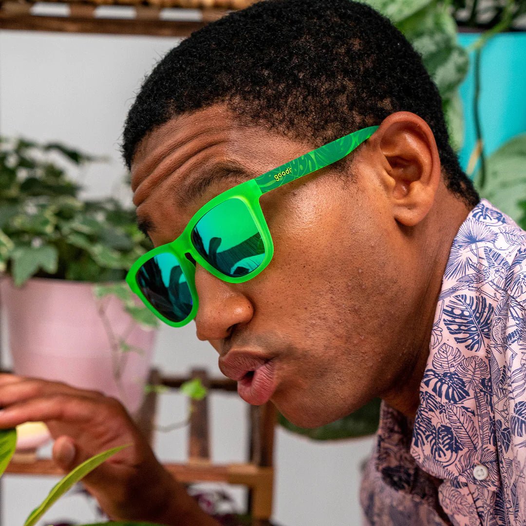 goodr OG Polarized Sunglasses PLANT PARENT - Plant Buy Me Love