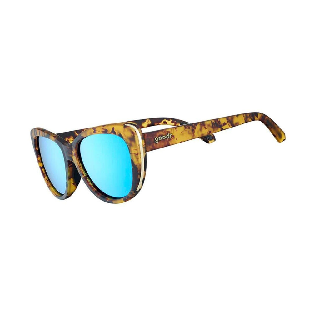 goodr Runway Polarized Mirrored Sunglasses - Fast as Shell