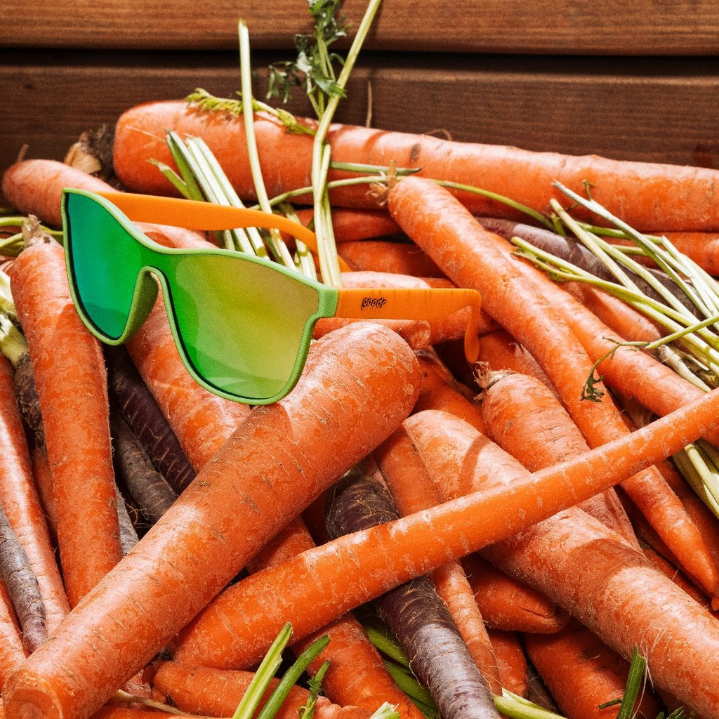 goodr VRG Polarized Sunglasses FARMERS MARKET - 24 Carrot Sunnies