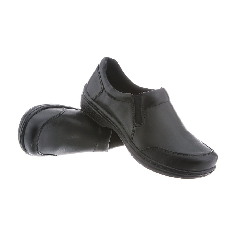 Klogs Men's Arbor Slip-On Professional Shoes - Black Smooth