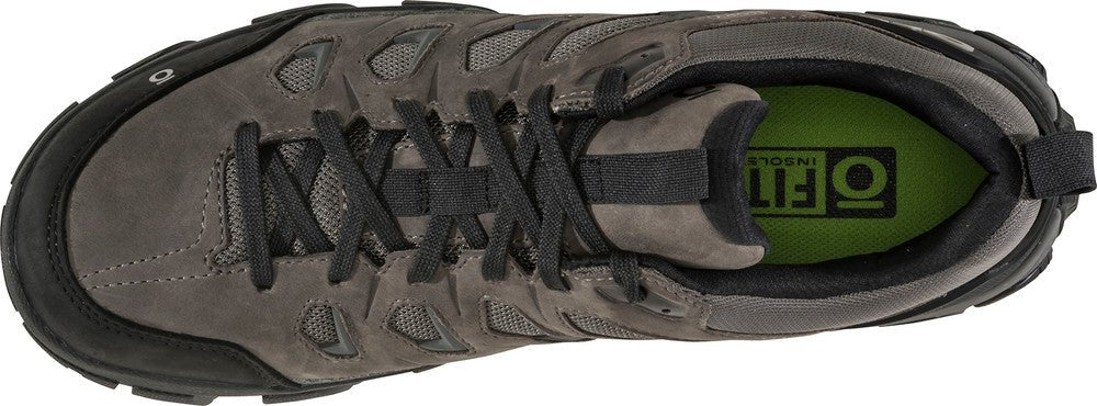 Oboz Men's Sawtooth X Low Waterproof Shoe - Charcoal
