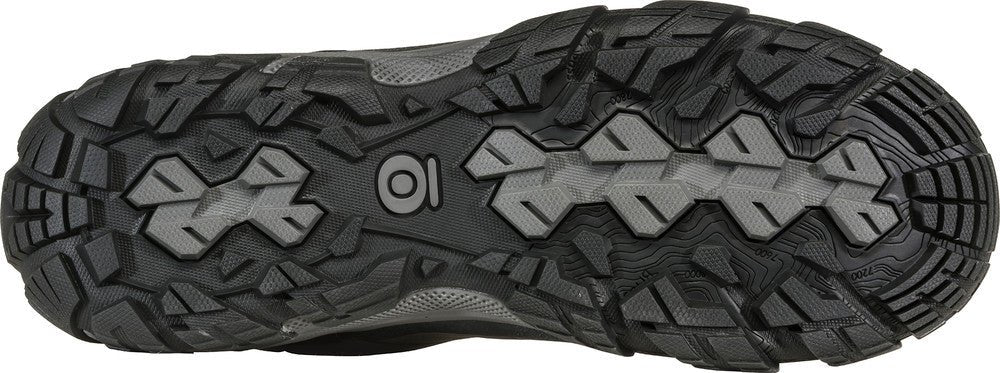 Oboz Men's Sawtooth X Low Waterproof Shoe - Charcoal