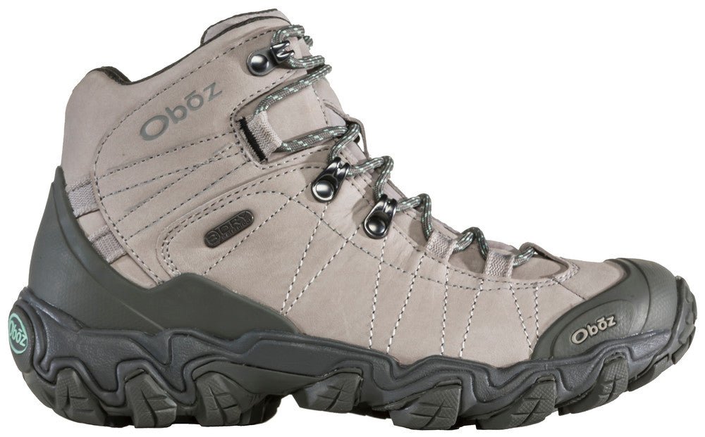 Oboz Women's Bridger Mid Waterproof Hiking Boots - Frost Gray