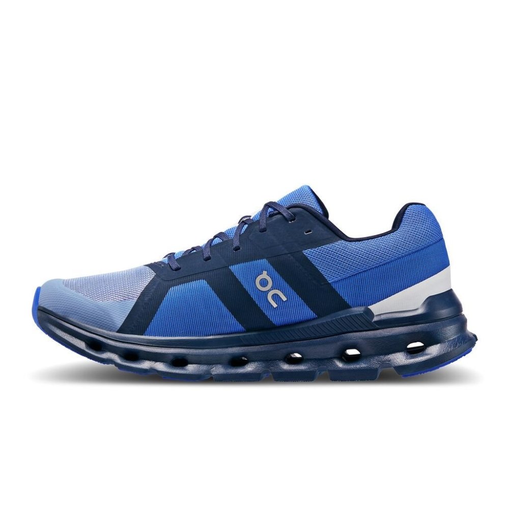 On Men's Cloudrunner Running Shoes - Shale/Cobalt
