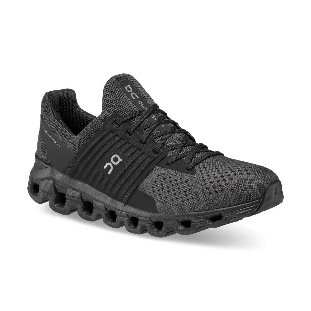 On Men's Cloudswift Running Shoes - All Black
