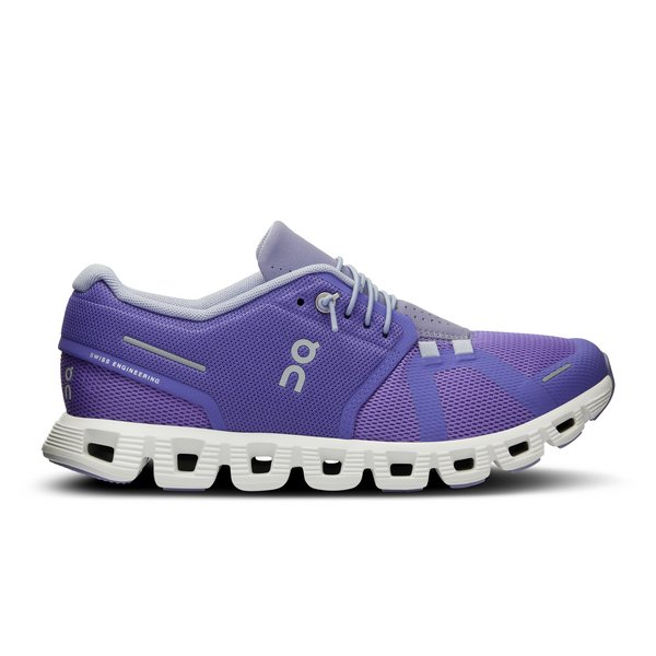 On Women's Cloud 5 Sneaker - Blueberry/Feather