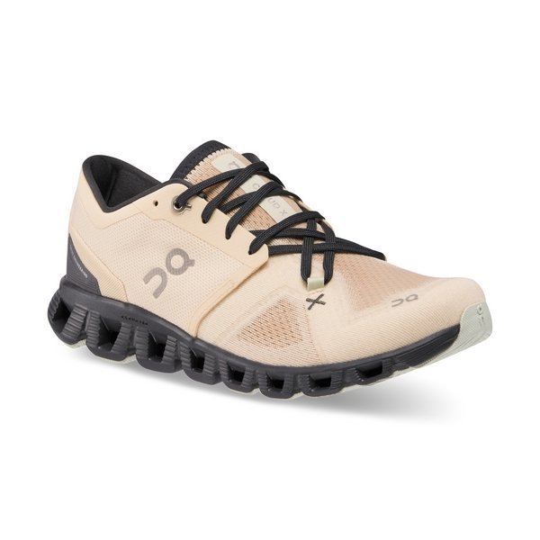 On Women's Cloud X 3 Training Shoes - Fawn/Magnet