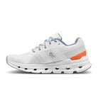 On Women's Cloudrunner Running Shoes - Undyed-White/Flame