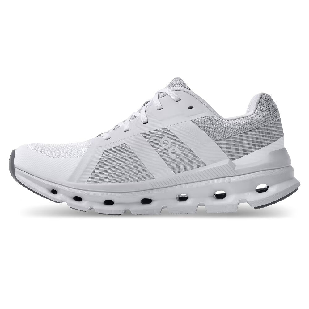 On Women's Cloudrunner Running Shoes - White/Frost