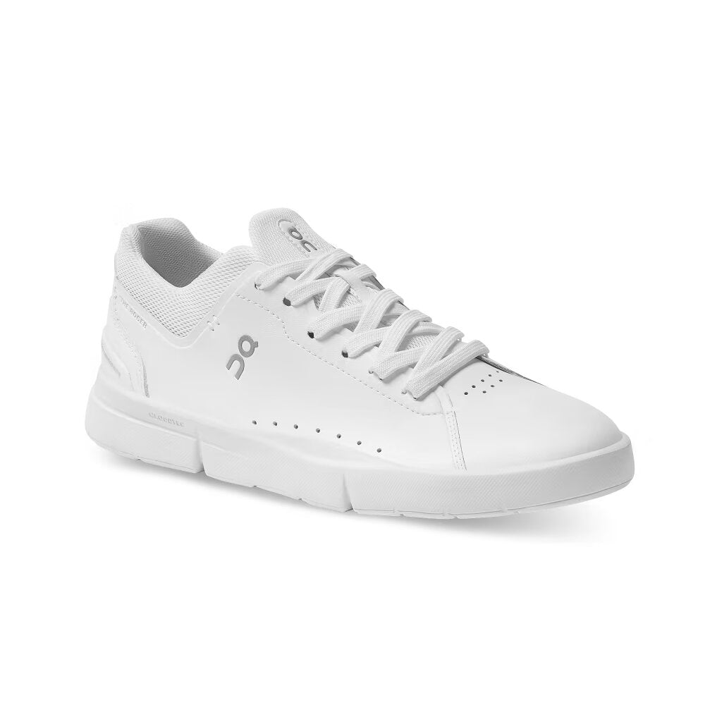 On Women's The Roger Advantage Sneaker - All White