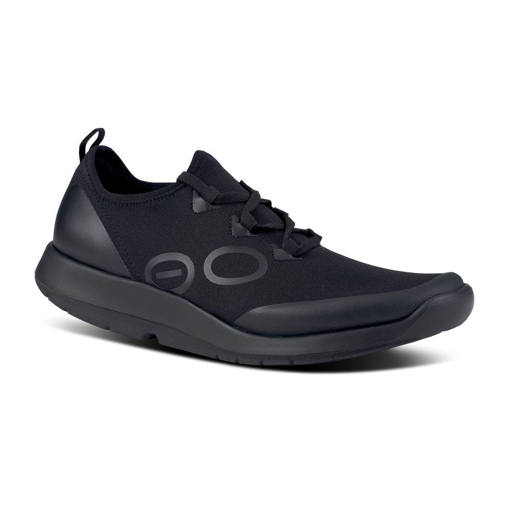 Oofos Men's OOmg Sport LS Low Shoe - Black