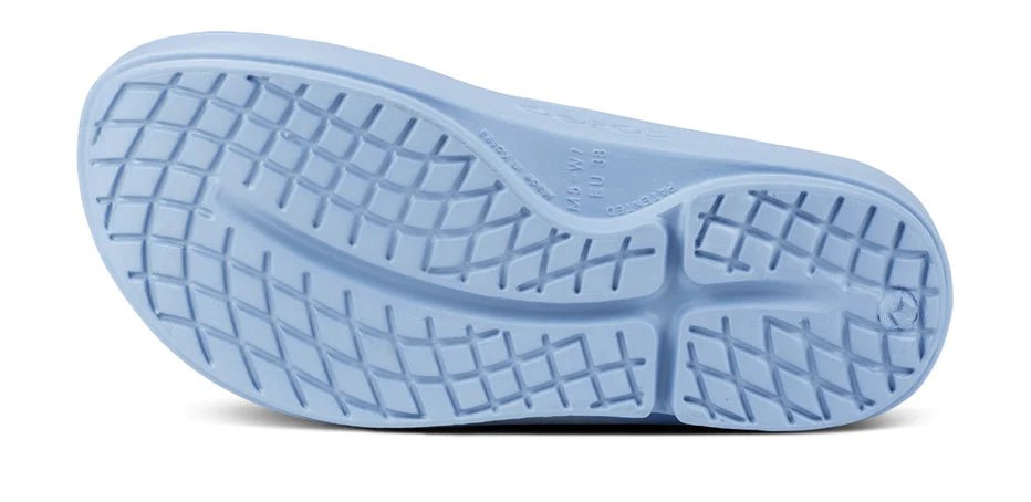 Oofos Ooahh Recovery Slide Sandal - Neptune Blue