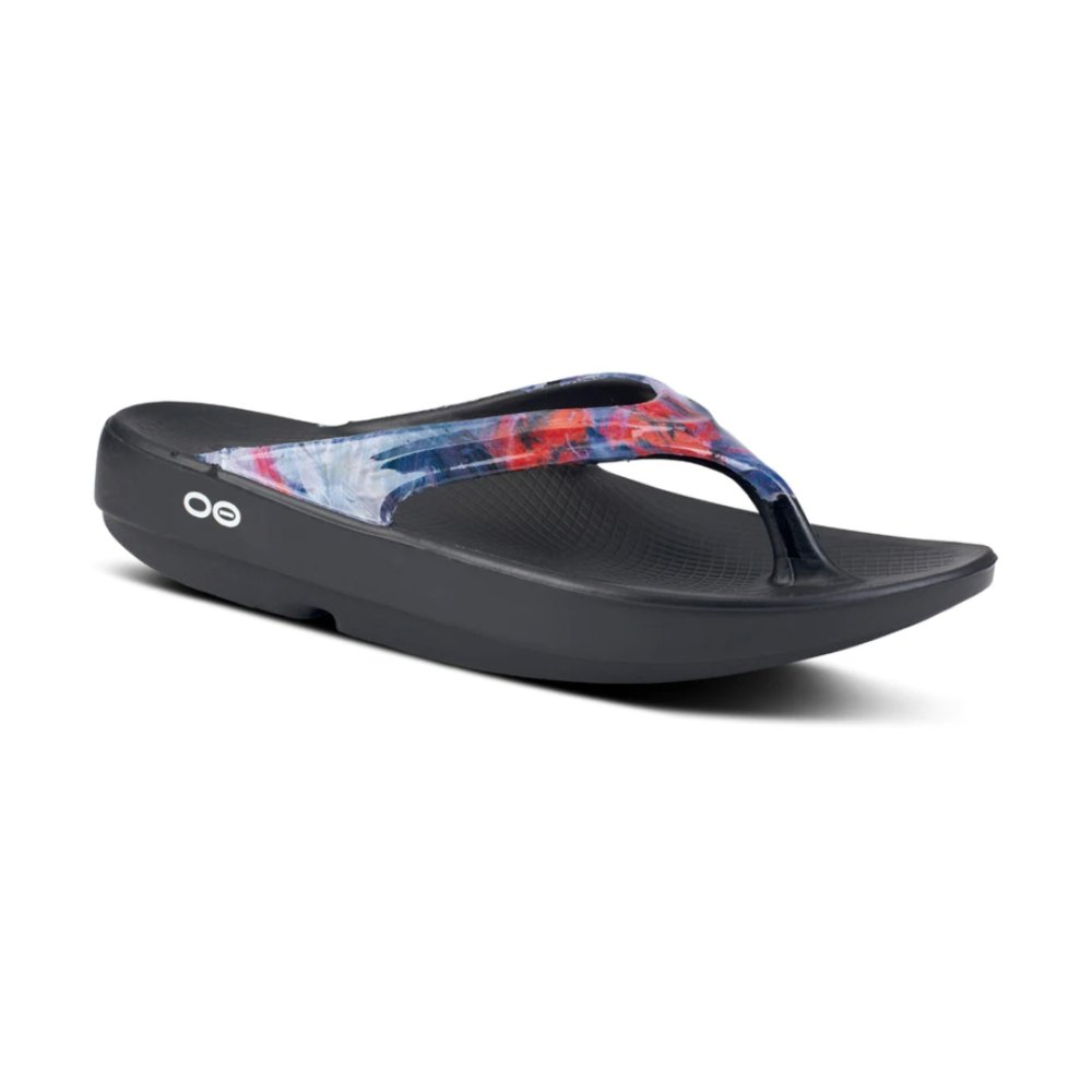Oofos Women's Oolala Limited Recovery Thong Sandal - Canyon Sunlight