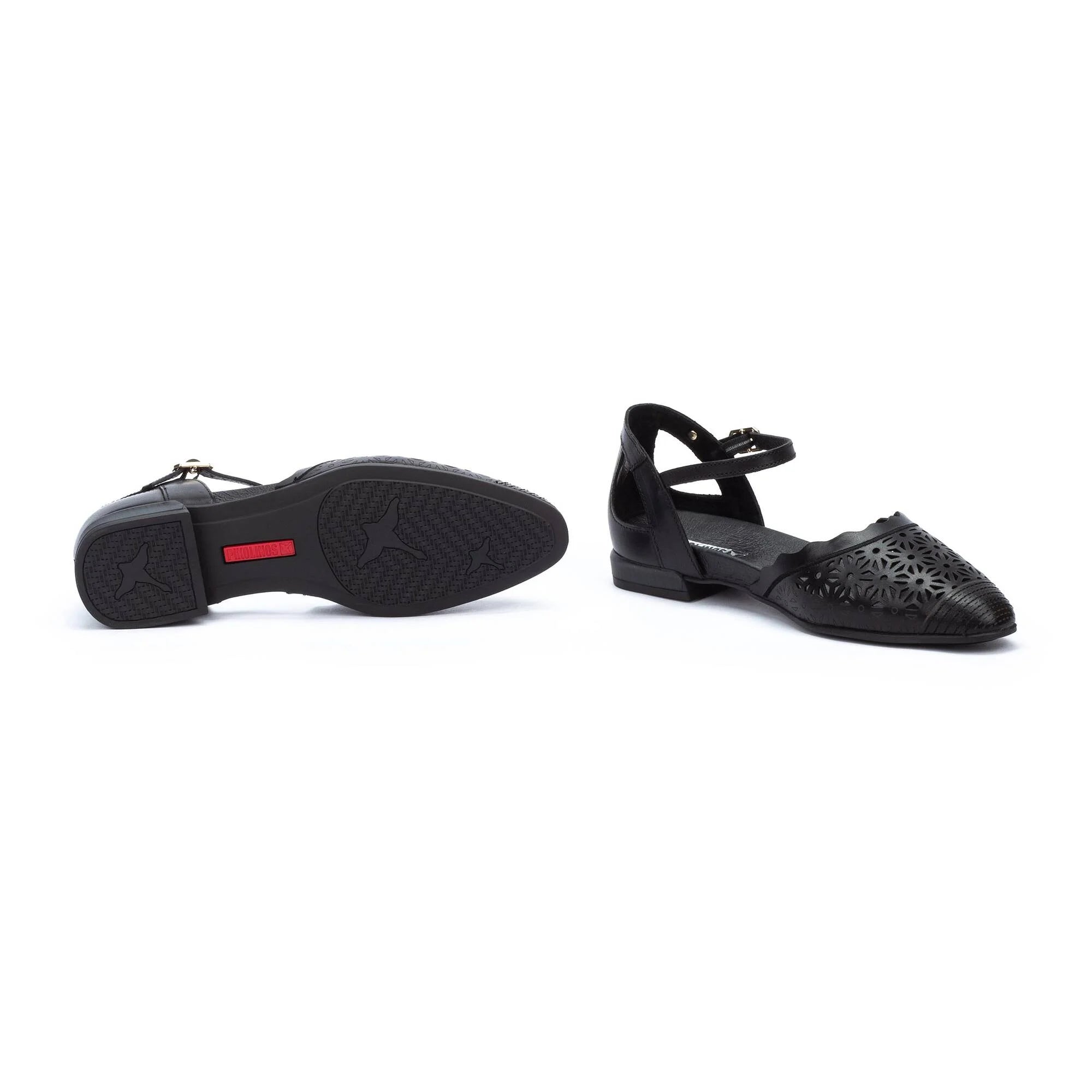 Pikolinos Women's Benissa W6Q-4799 Flat Sandal - Black