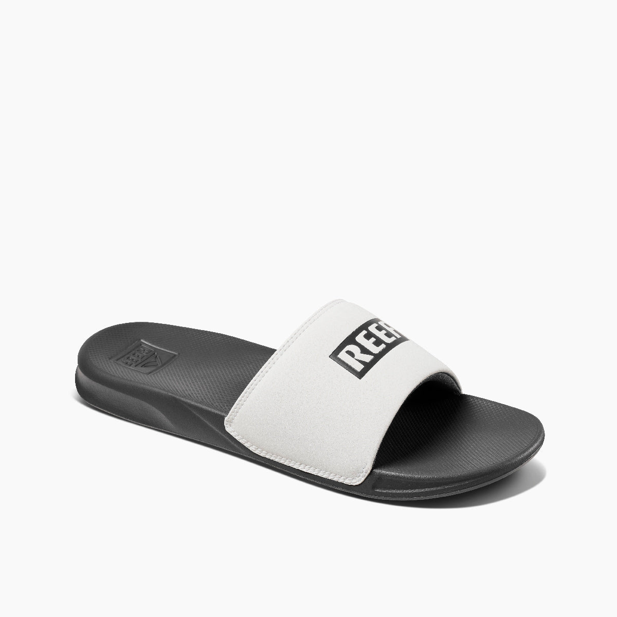 Reef Men's One Slide Sandals - White/Grey