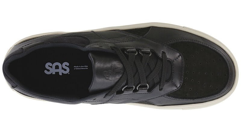 SAS Men's High Street Lace Up Sneaker - Black Ash