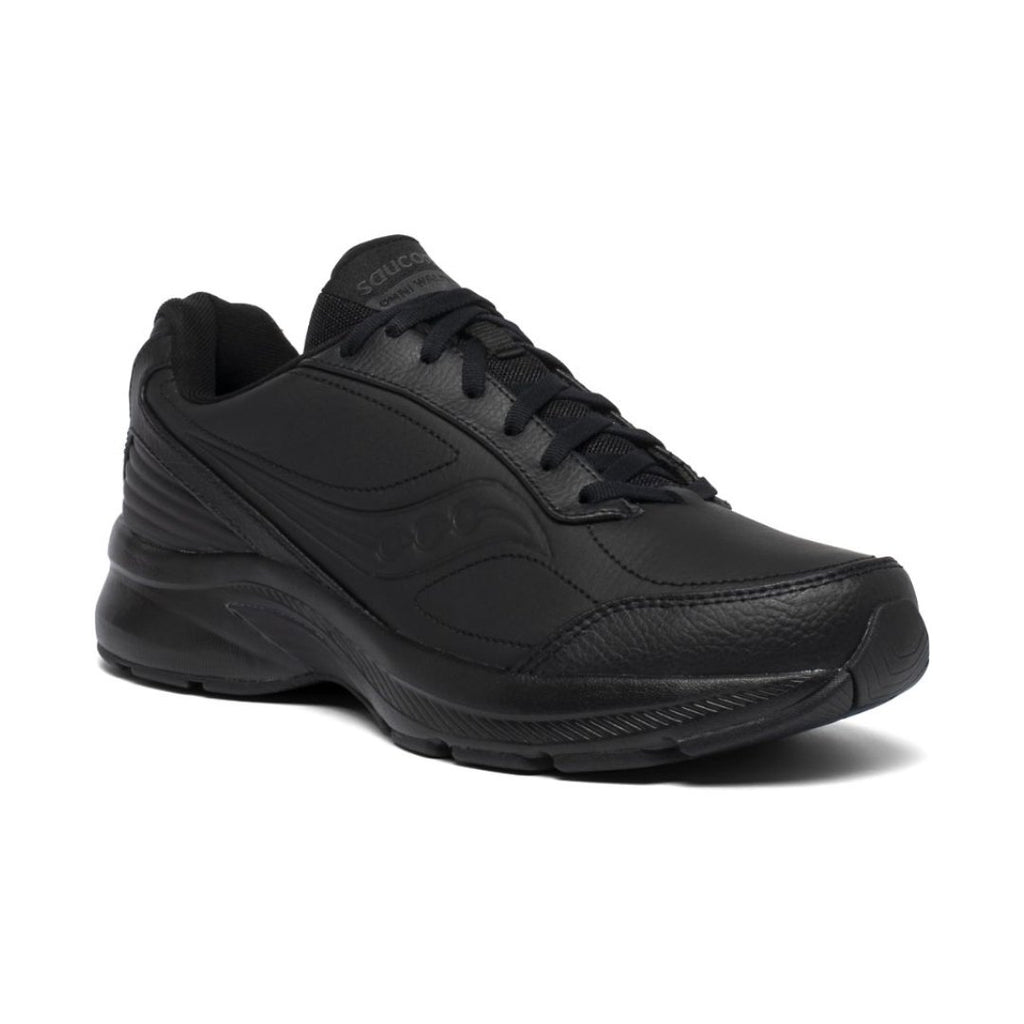 Saucony Men's Omni Walker 3 Athletic Shoes - Black (Wide Width)