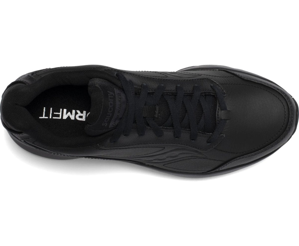 Saucony Men's Omni Walker 3 Wide Athletic Shoes - Black