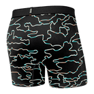 SAXX Men's Roast Master Mid-Weight Boxer Brief Underwear - Get Out Camo Fd Black