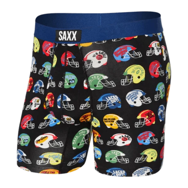 SAXX Men's Ultra Boxer Brief Underwear - Multi the Huddle is Real