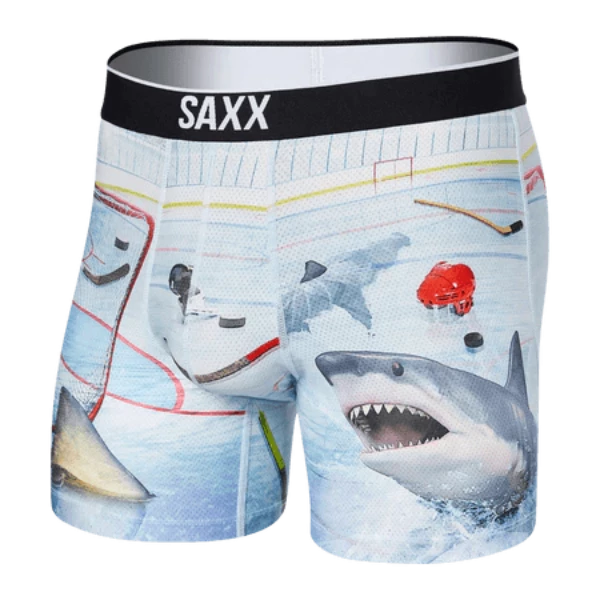 SAXX Men's Volt Boxer Brief Underwear - The Enforcer