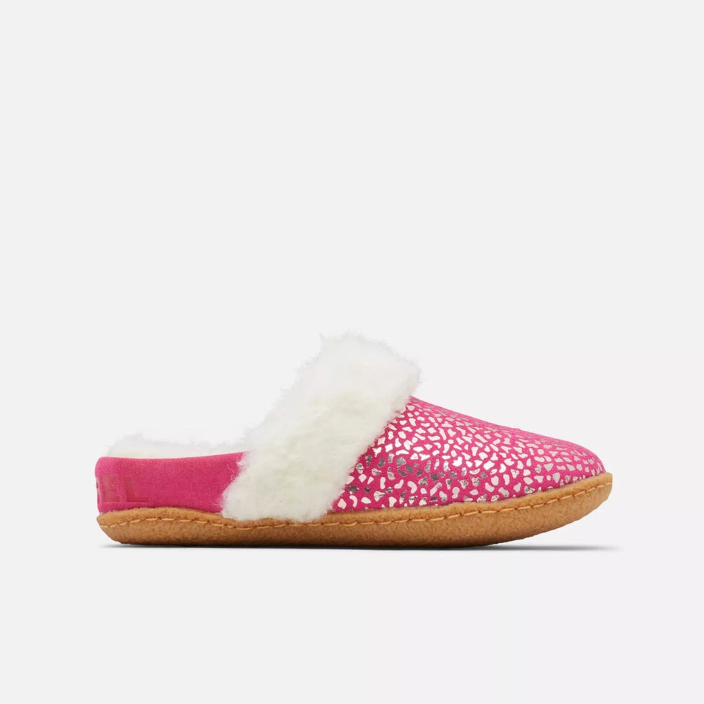 Sorel Youth Nakiska Slide II Slipper - Cactus Pink/Gum