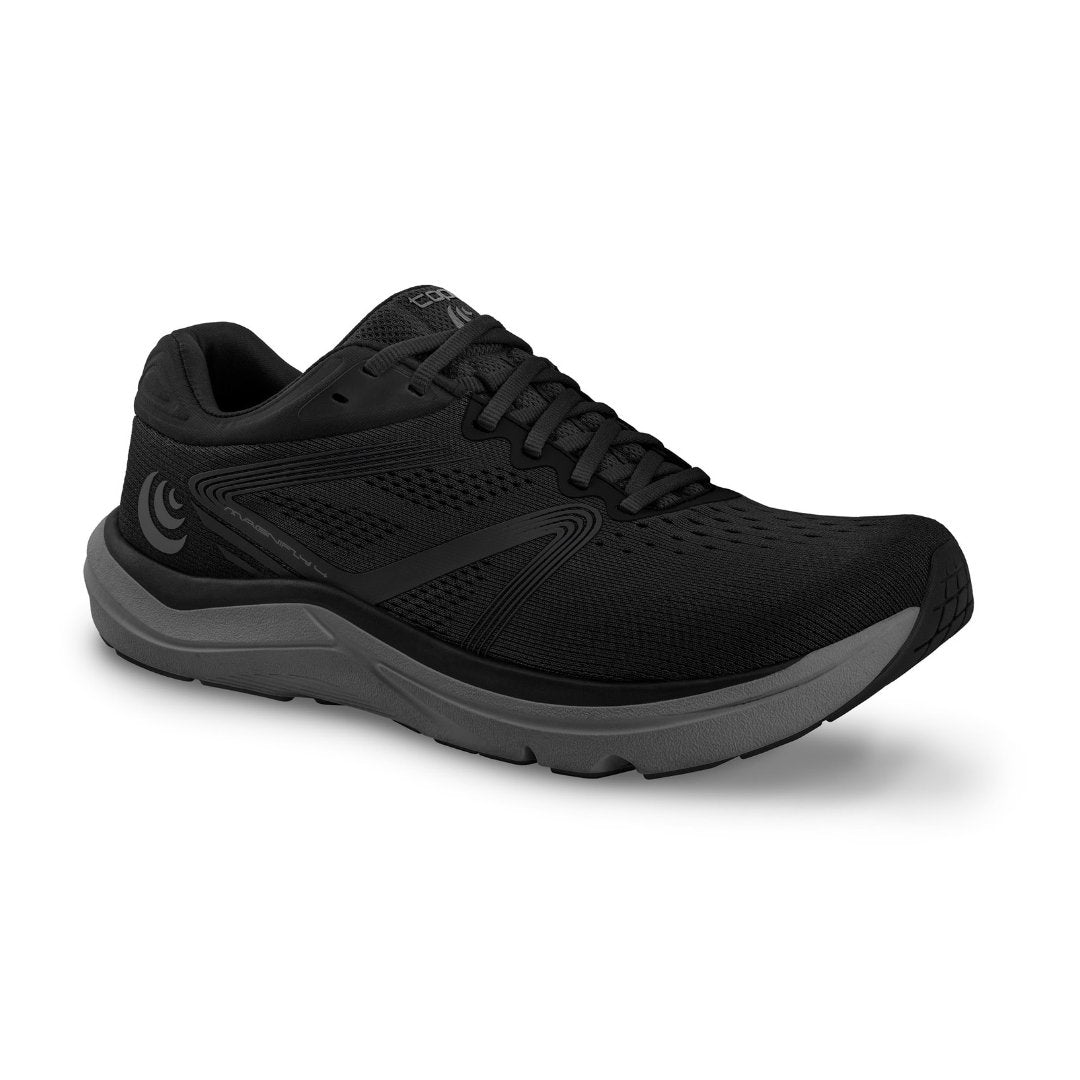 Topo Athletic Men's Magnifly 4 Road Running Shoes - Black/Charcoal