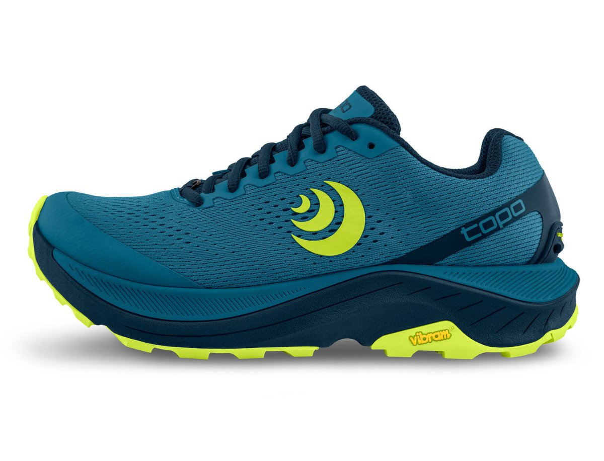Topo Athletic Men's Ultraventure 3 Trail Running Shoes - Blue/Lime