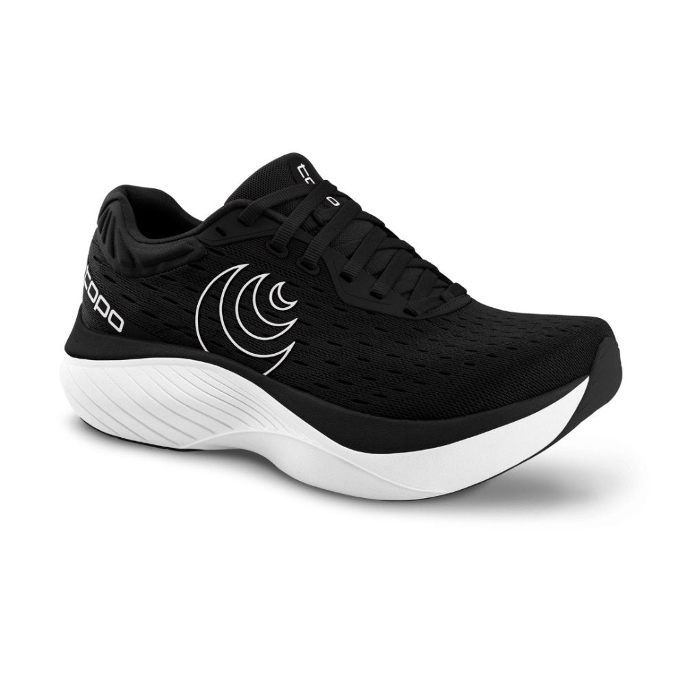 Topo Athletic Women's Atmos Max Cushion Running Shoe - Black/White