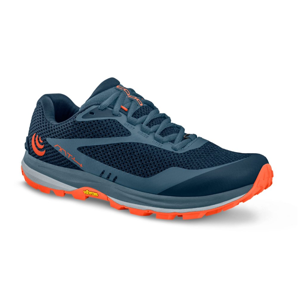 Topo Athletic Women's MT-4 Trail Running Shoes - Navy/Coral