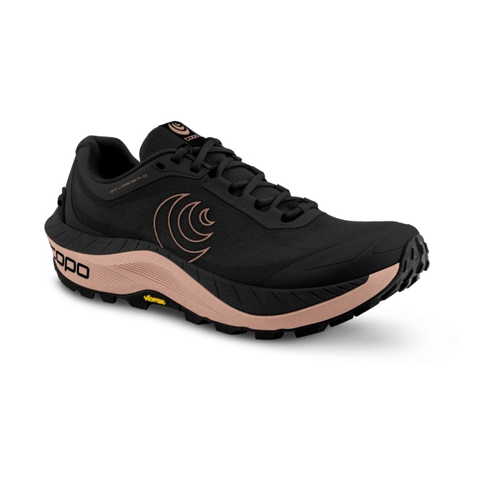 Topo Athletic Women's MTN Racer 3 Running Shoes - Black/Mauve