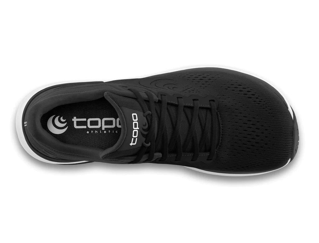 Topo Athletic Women's Ultrafly 4 Running Shoes - Black/White (Wide Width)