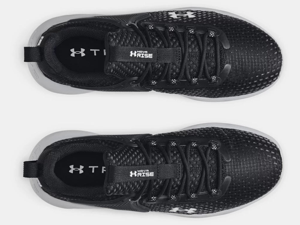 Under Armour Men's UA HOVR™ Rise 4 Training Shoes - Black/Mod Gray/Halo Gray