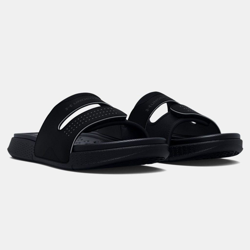 Under Armour Women's UA Ansa Studio Slide Sandals 3025045-001 - Black / Jet Gray